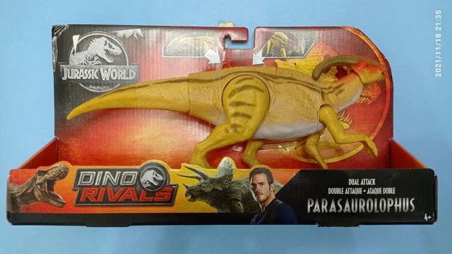 Figurine Parasaurolophus Jurassic World Mattel – Dino Rivals (occasion)